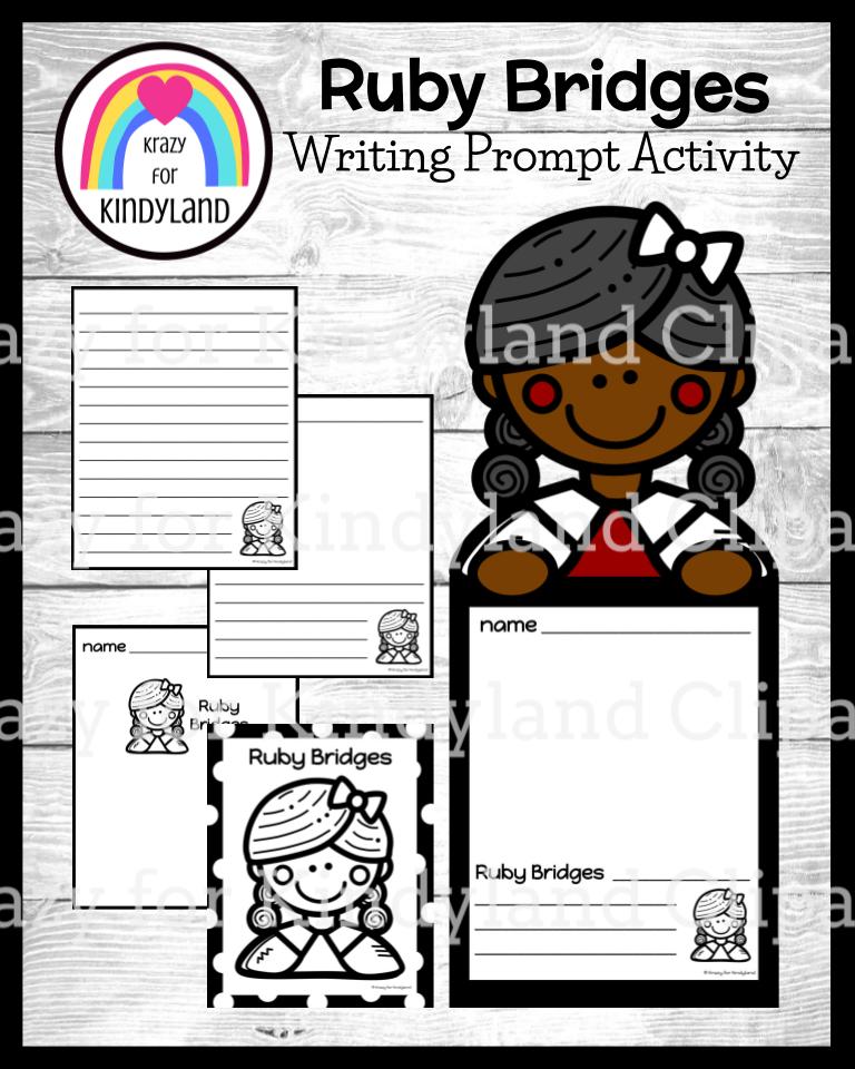 Black history month activities with writing prompts rosa ruby harriet martin