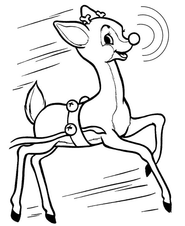 Rudolph the red nosed reindeer coloring pages flying rudolph coloring pages santa coloring pages red nosed reindeer
