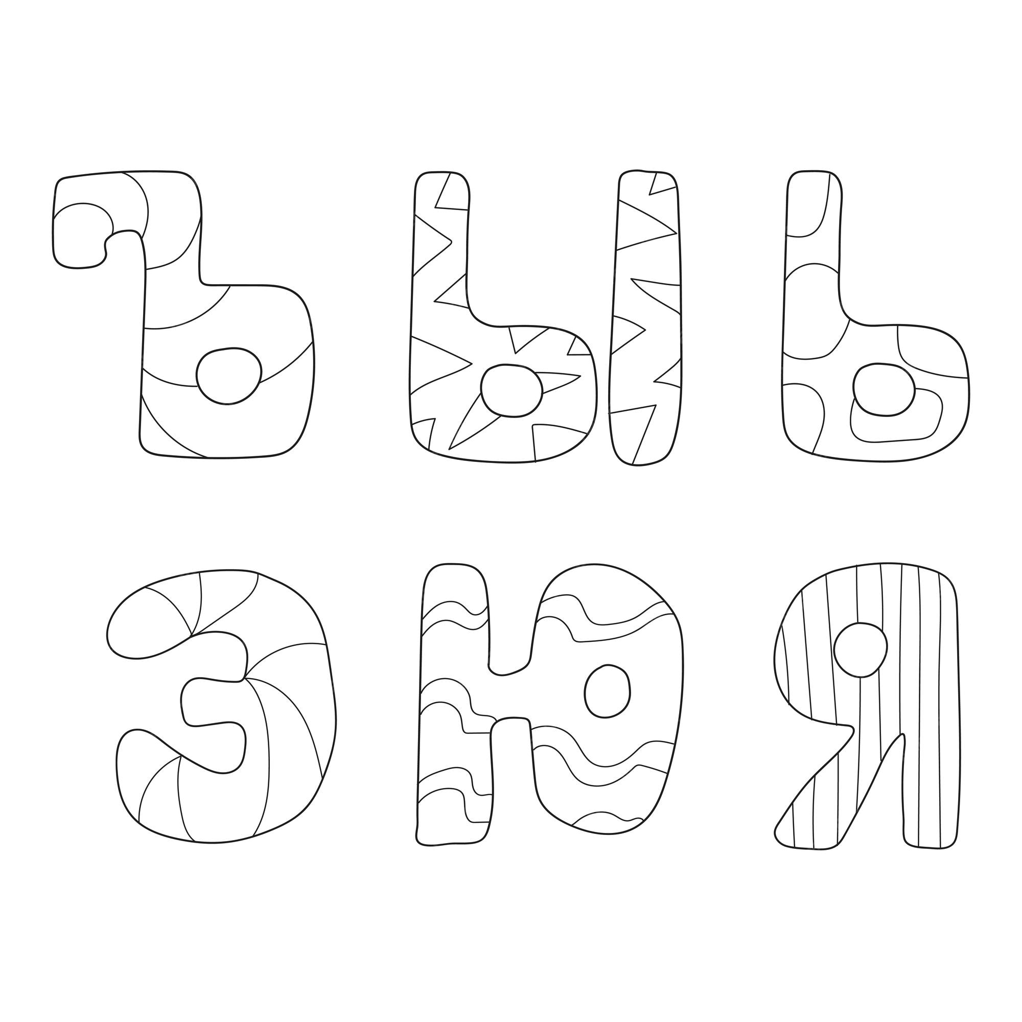 Premium vector vector cartoon alphabet for children design russian letters abc for kids