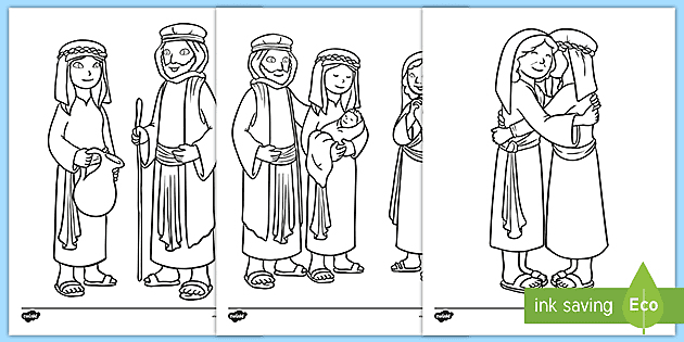 Ruth coloring pages christian ed resources usa