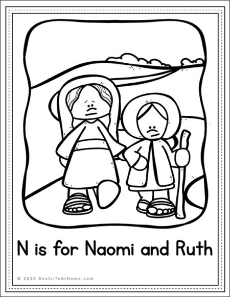 Letter n â catholic letter of the week worksheets and coloring pages