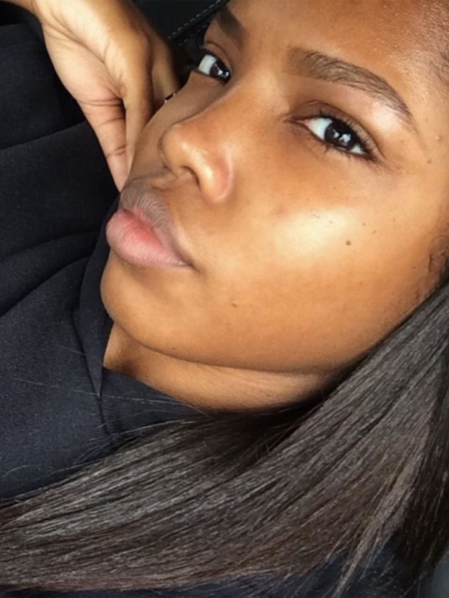 Ryan destiny gets candid about her skin on social media glamour