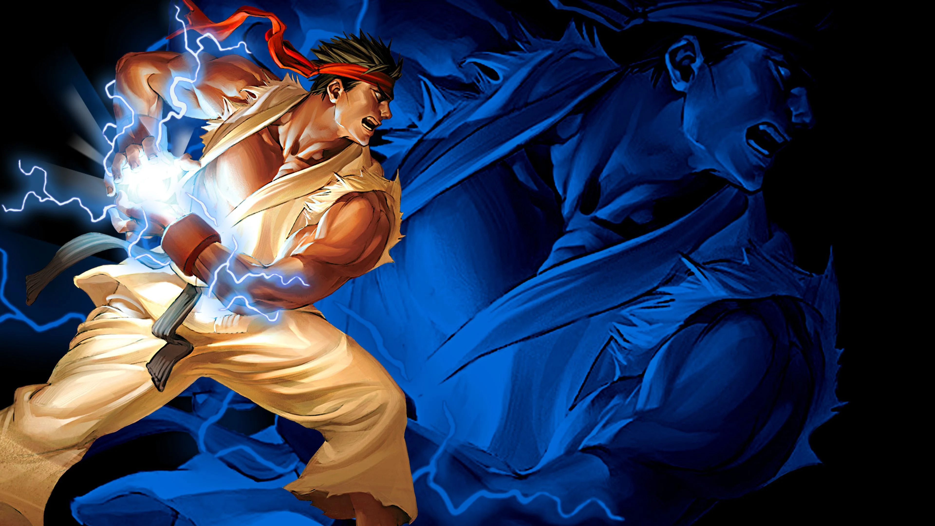 Street fighter ryu wallpapers and backgrounds k hd dual screen