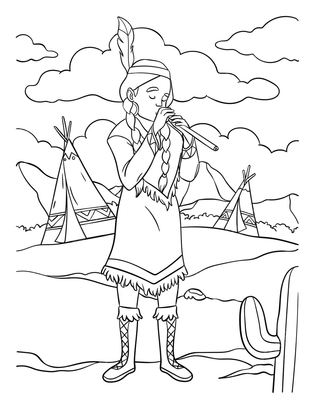 Tribe coloring book png transparent images free download vector files
