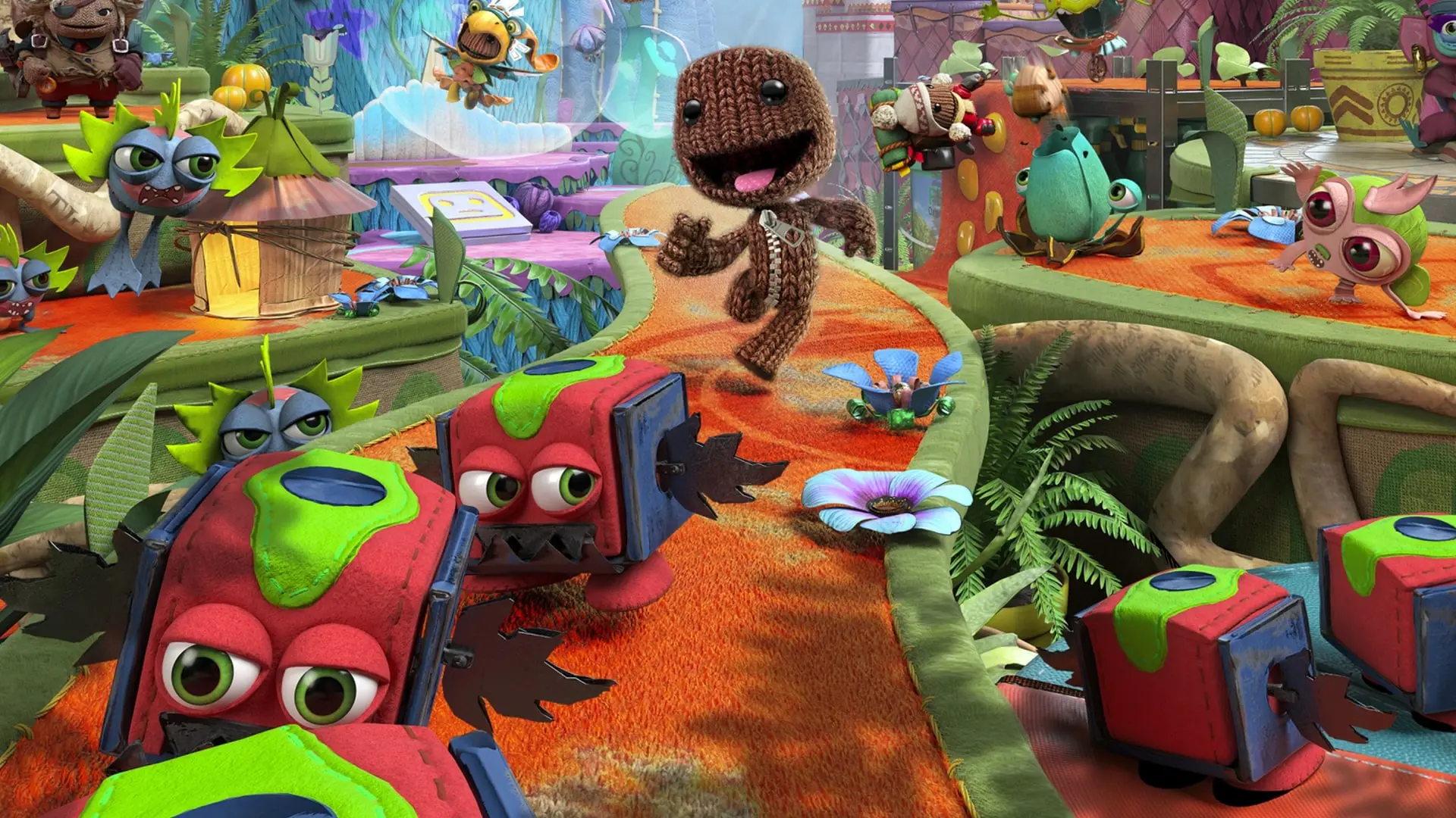 Sackboy a big adventure review an unexpected highlight of the pss fantastic launch lineup