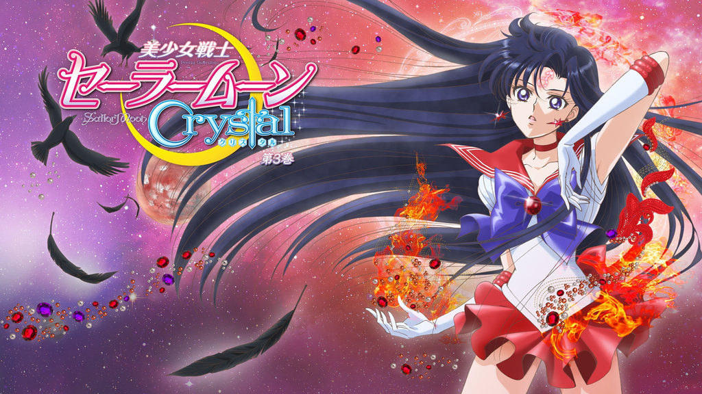 Sailor moon crystal wallpaper sailor mars by randowanime on