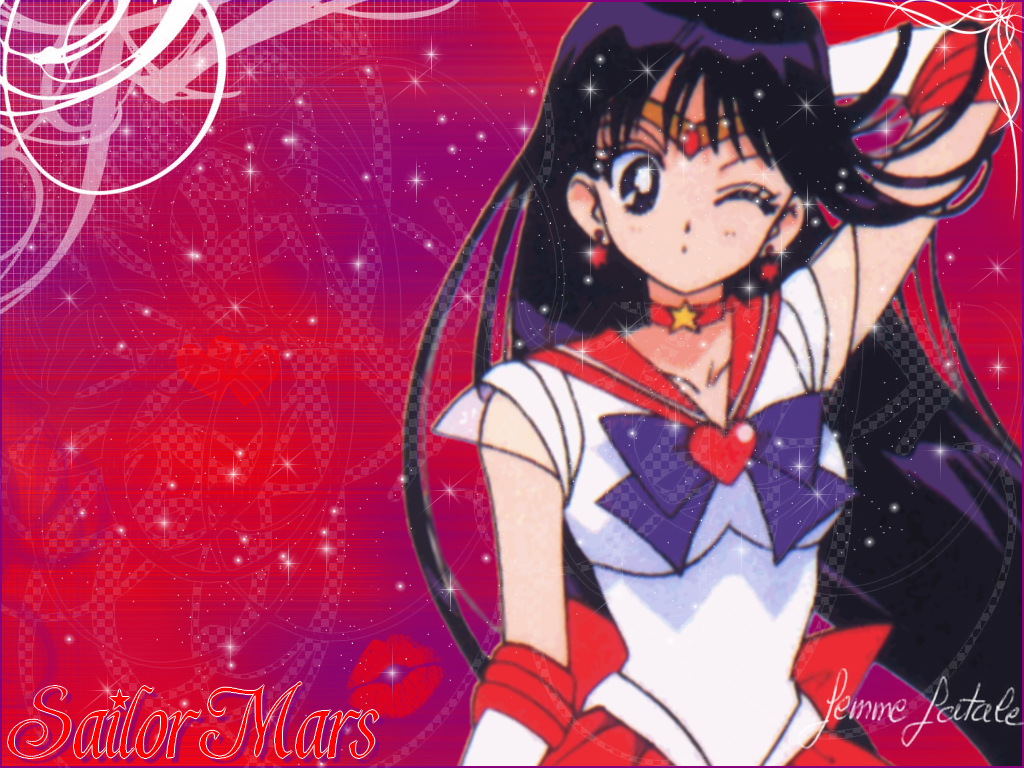 Sailor mars wallpaper by natoumjsonic on