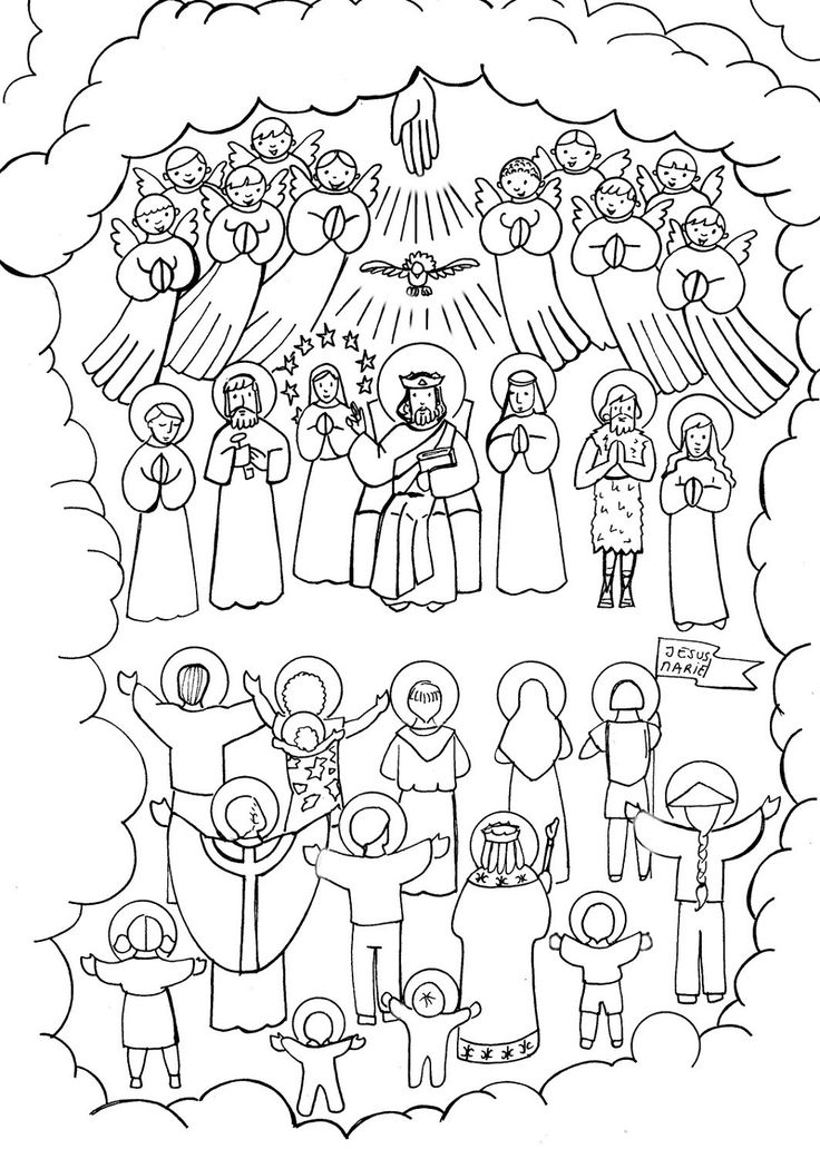 All saints day coloring pages k worksheets saint coloring all saints day sunday school coloring pages