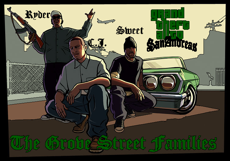 Grand Theft Auto San Andreas Wallpaper by Albanianplayer on DeviantArt