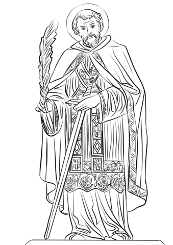 Saint valentine coloring page free printable coloring pages