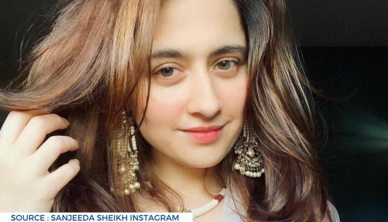 Sanjeeda sheikhs birthday check out the best lehengas from the actors collection television news
