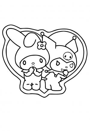 Free printable sanrio coloring pages for adults and kids