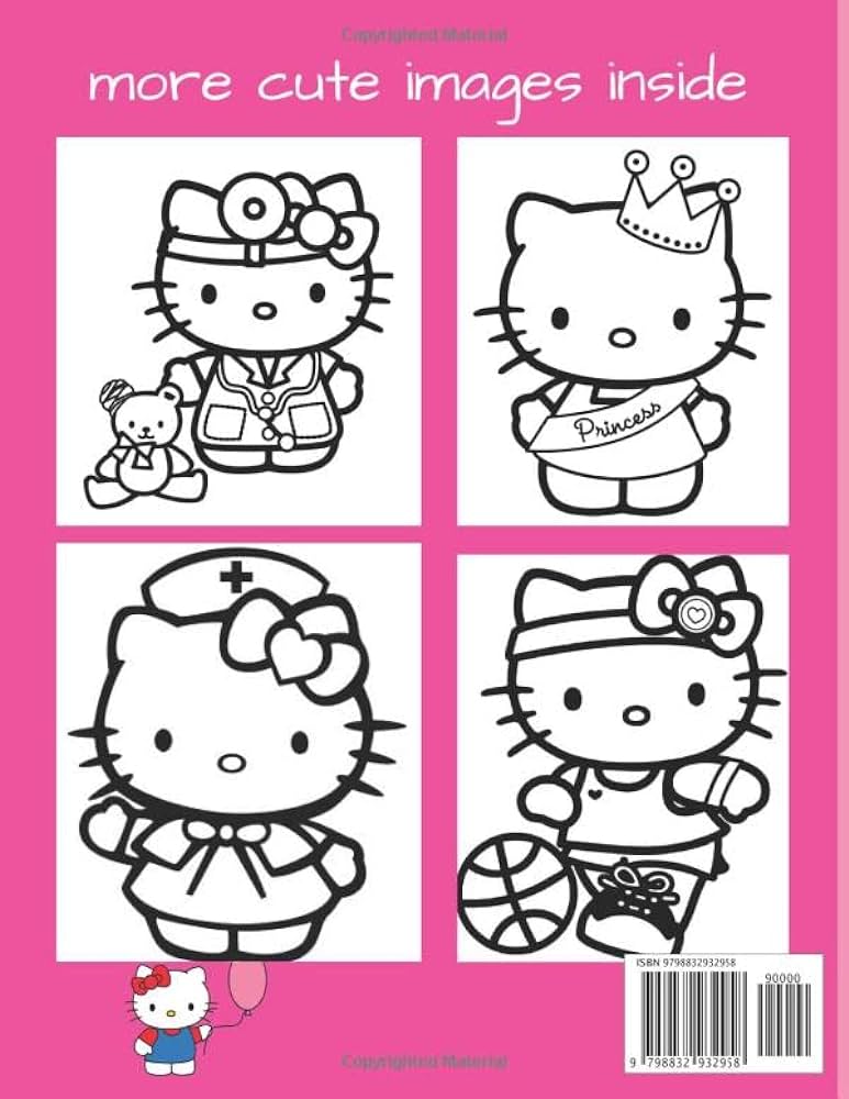Sanrio coloring book high quality coloring pages with illustrations fun coloring book coloring press maniya books