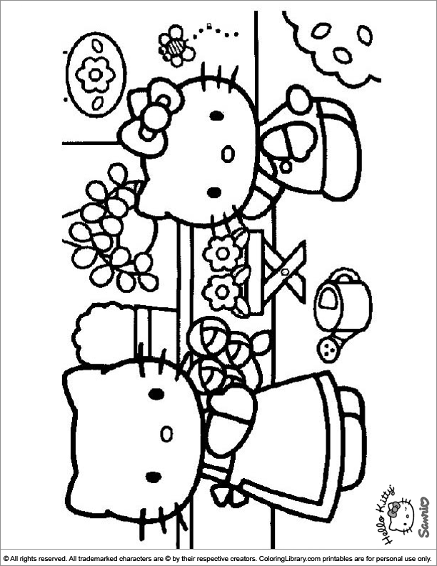 Free online coloring page