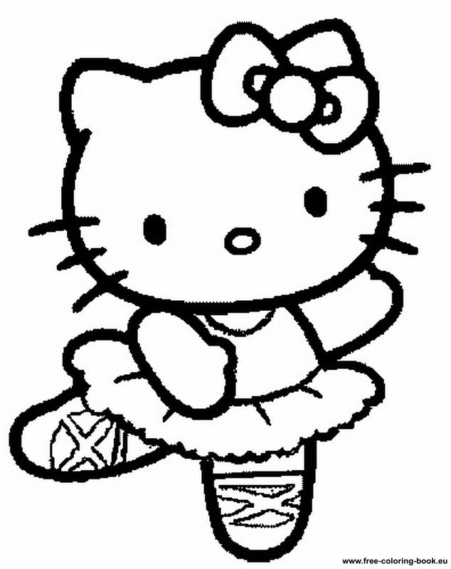 Coloring pages hello kitty