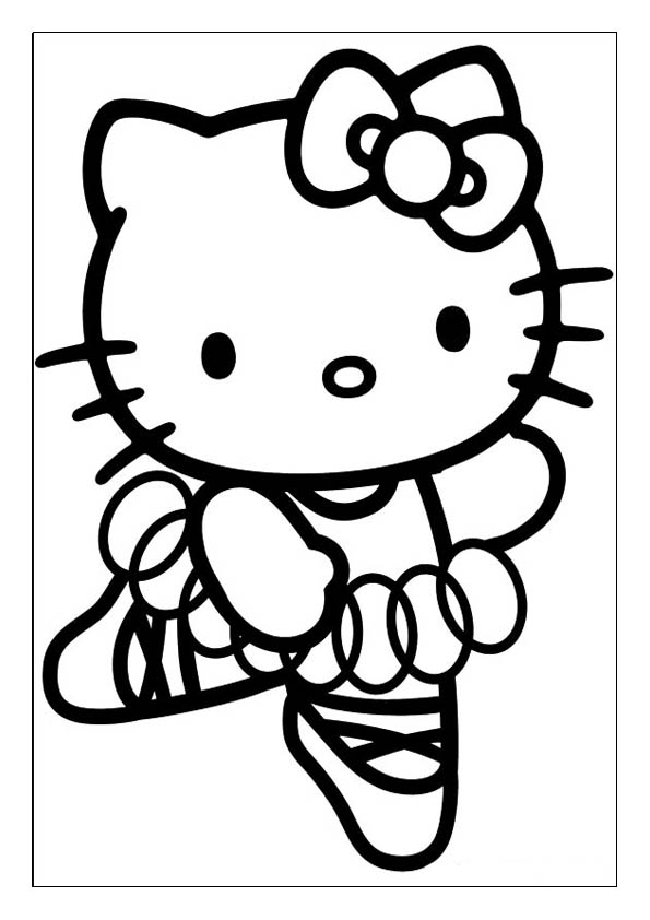 Hello kitty coloring pages printable coloring sheets
