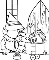 Printable christmas coloring pages sheets