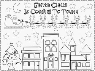 Fairy tales and fiction by santa claus is ing to town christmas teaching christmas school classroom holiday crafts