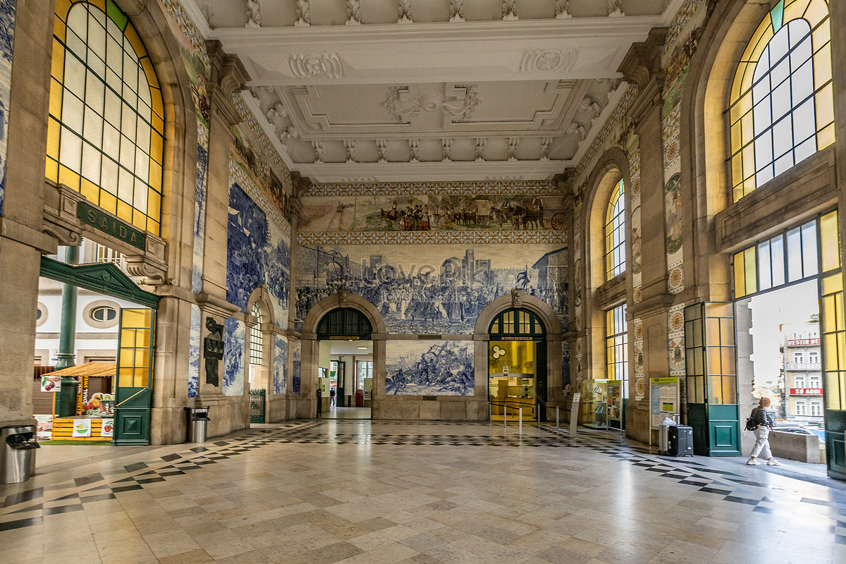 Porto são bento train station portugal picture and hd photos free download on