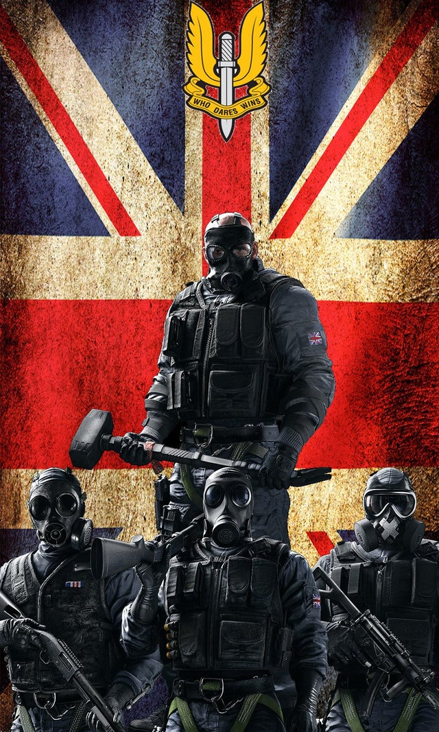 After making the tachanka wallpaper i got bored and made an sas one enjoy rrainbow