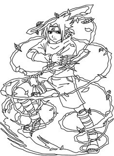 Sasuke coloring pages ideas sasuke coloring pages iconic characters