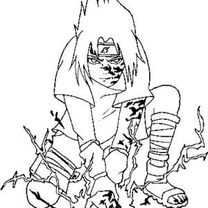 Naruto and sasuke coloring pages printable for free download