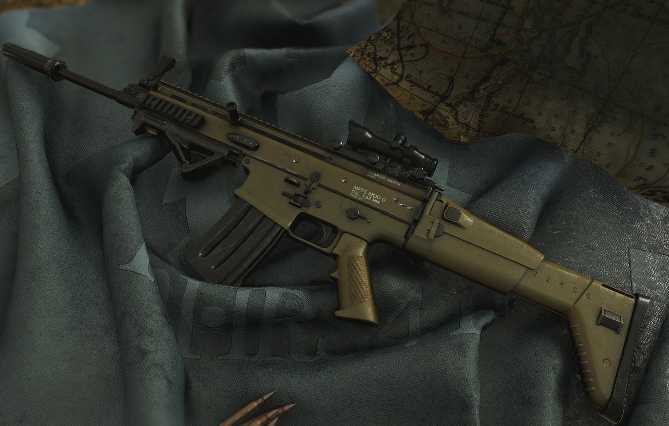 Wallpaper weapons gun weapon render rendering assault rifle assault rifle scar scar