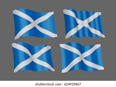 Scottish flag waving images stock photos d objects vectors