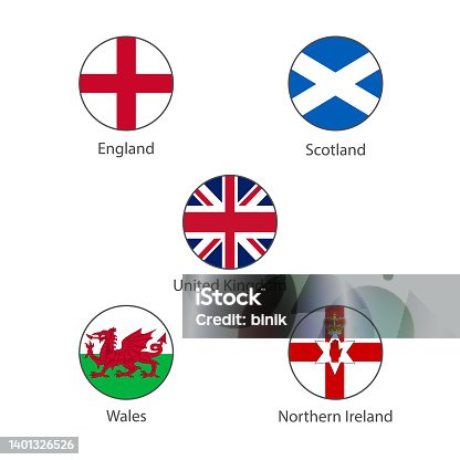 England scotland wales flag stock photos pictures royalty