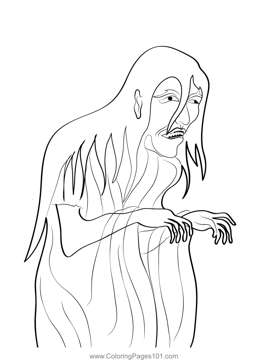 Ghost coloring page coloring pages color printable coloring pages