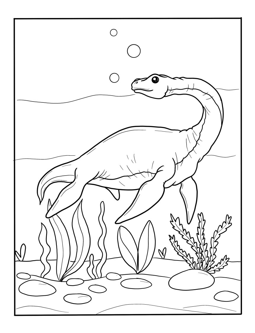 Printable sea animals coloring pages