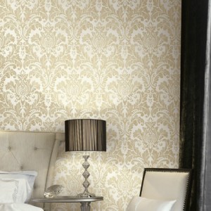Acanthus damask wallpaper by seabrook
