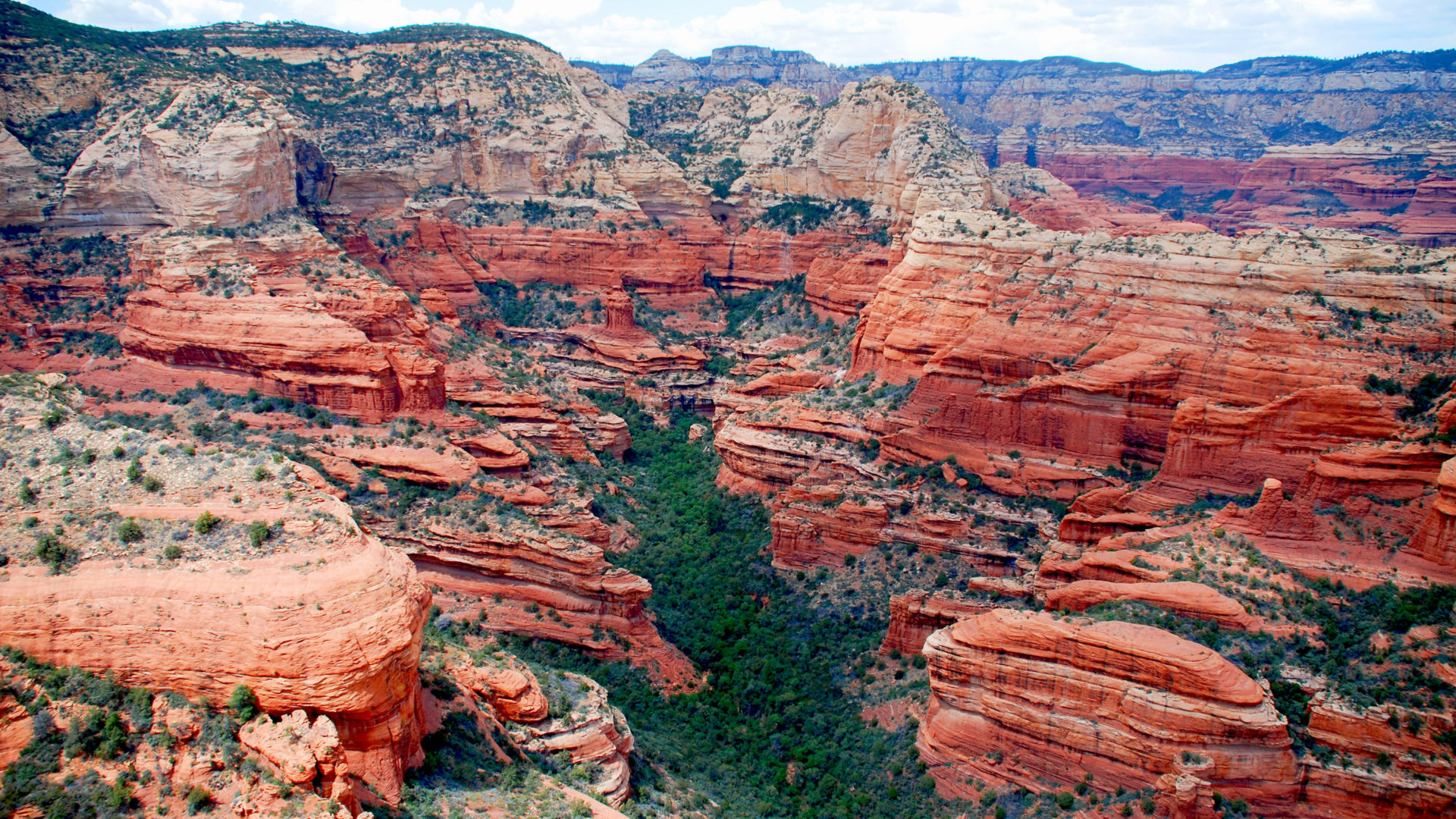 Sedona arizona red rock canyons desktop wallpaper
