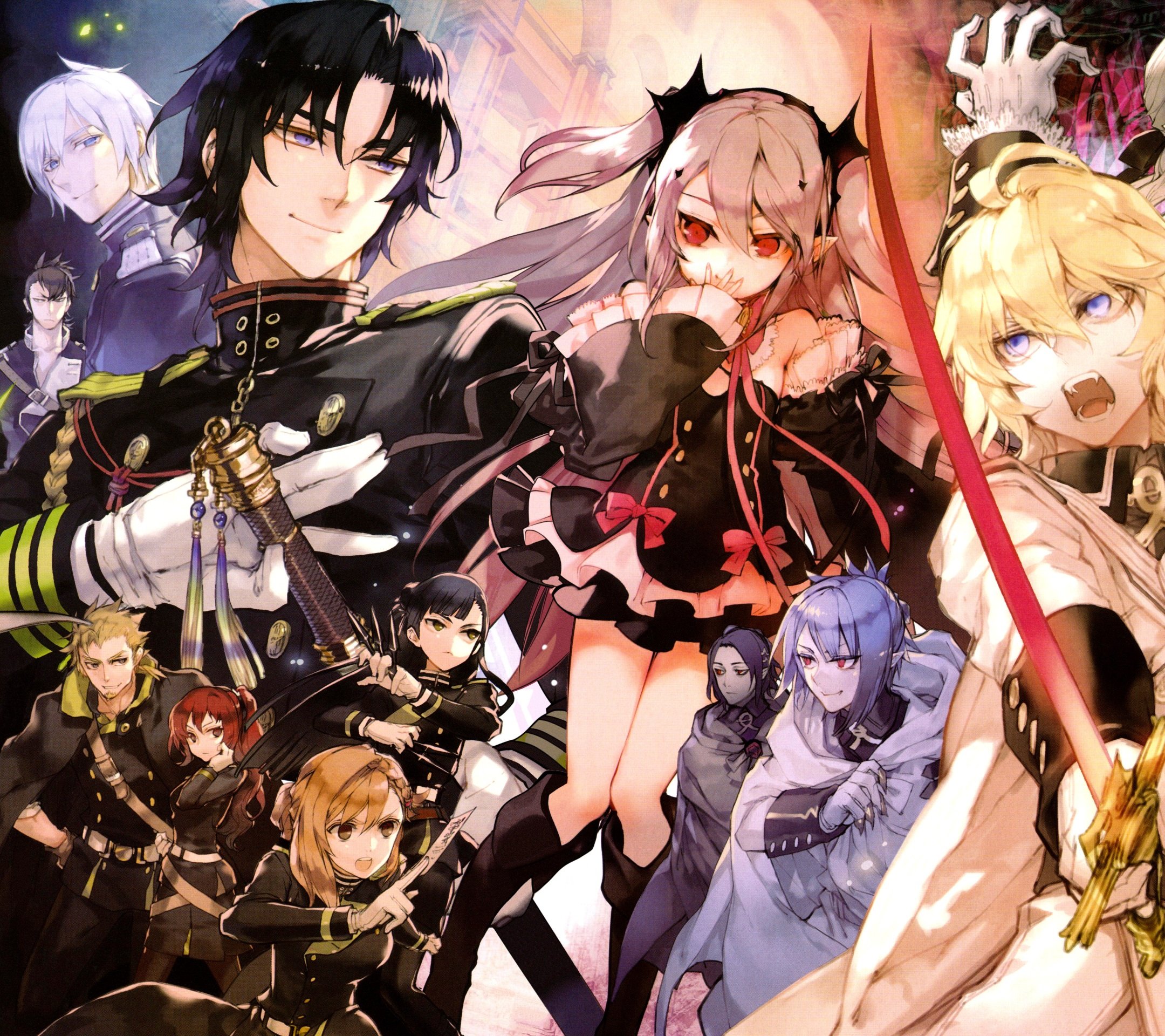 Owari no seraph seraph of the end anime wallpapers for iphone and android smartphones
