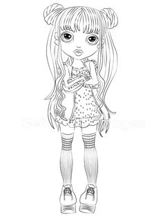 Rainbow high coloring pages ideas coloring pages love rainbow rainbow