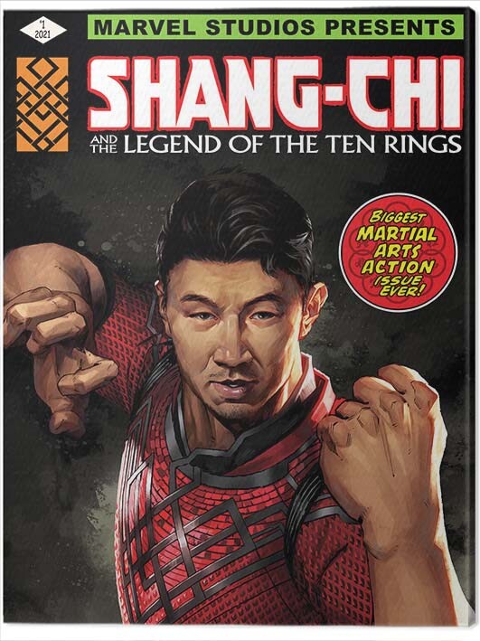 Leinwand poster bilr shang chi and the legend of the ten rings wandkorationen