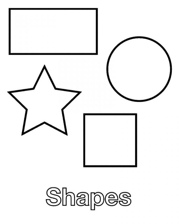 Free printable shapes coloring pages for kids shape coloring pages printable shapes printable coloring pages