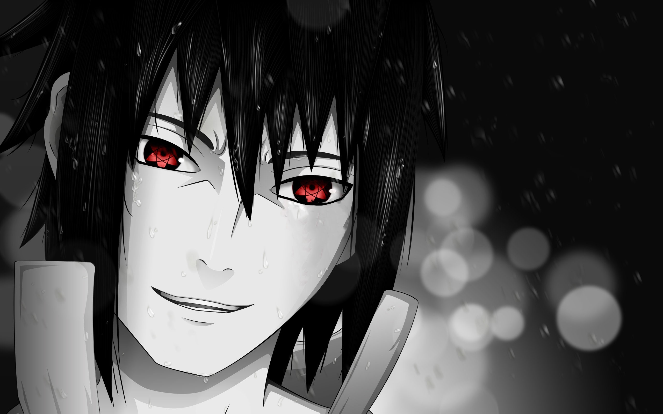 Naruto uchiha sasuke naruto shippuden sharingan mangekyou sharingan face eyes close