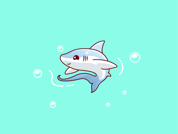 Browse thousands of cute shark images for design inspiration dribbble cute little drawings cute drawings cute shark