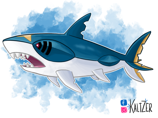 What if sharpedo was longer tell me your own what if from pokãmon i think some might be quite fun to draw rpokemon