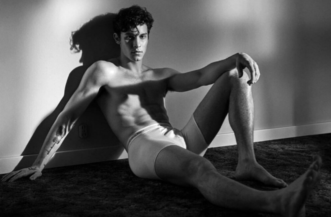 Shawn mendes poses for calvin klein and the internet says thank you
