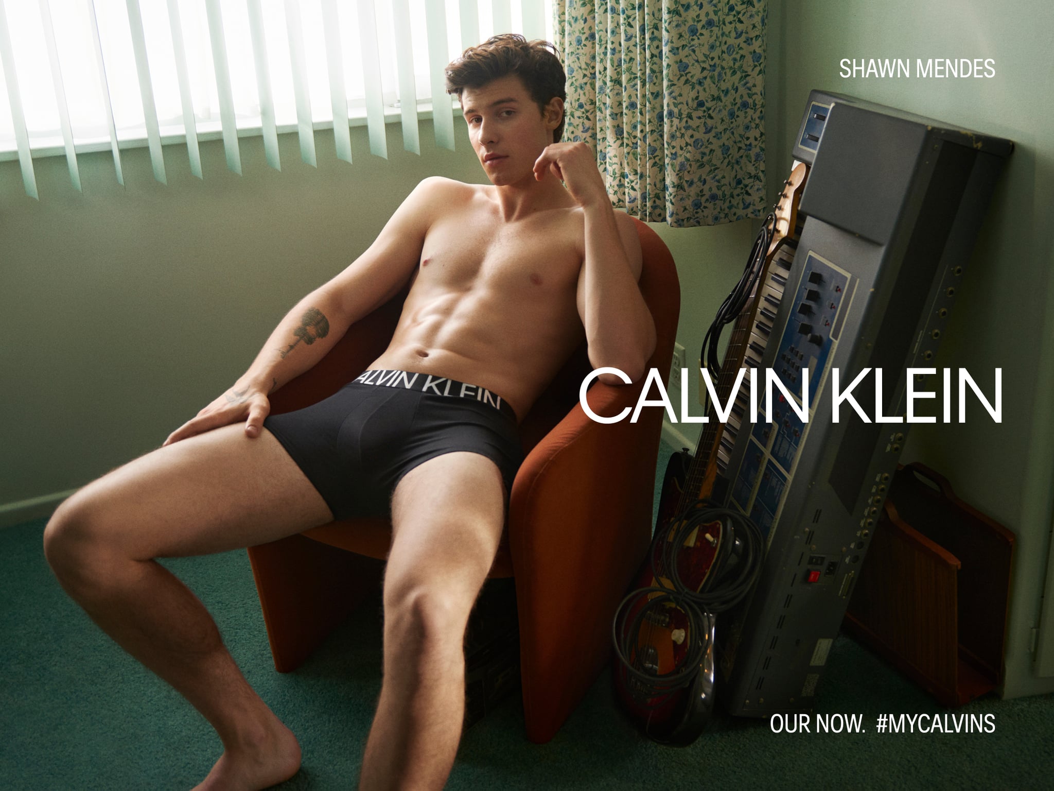 Shawn mendes calvin klein spring campaign pictures celebrity