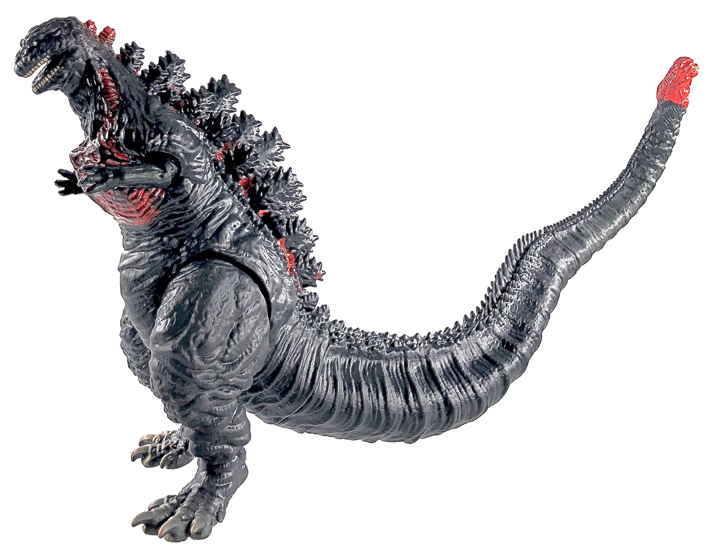 Twcare shin godzilla movie series movable joints action figures soft vinyl carry bag
