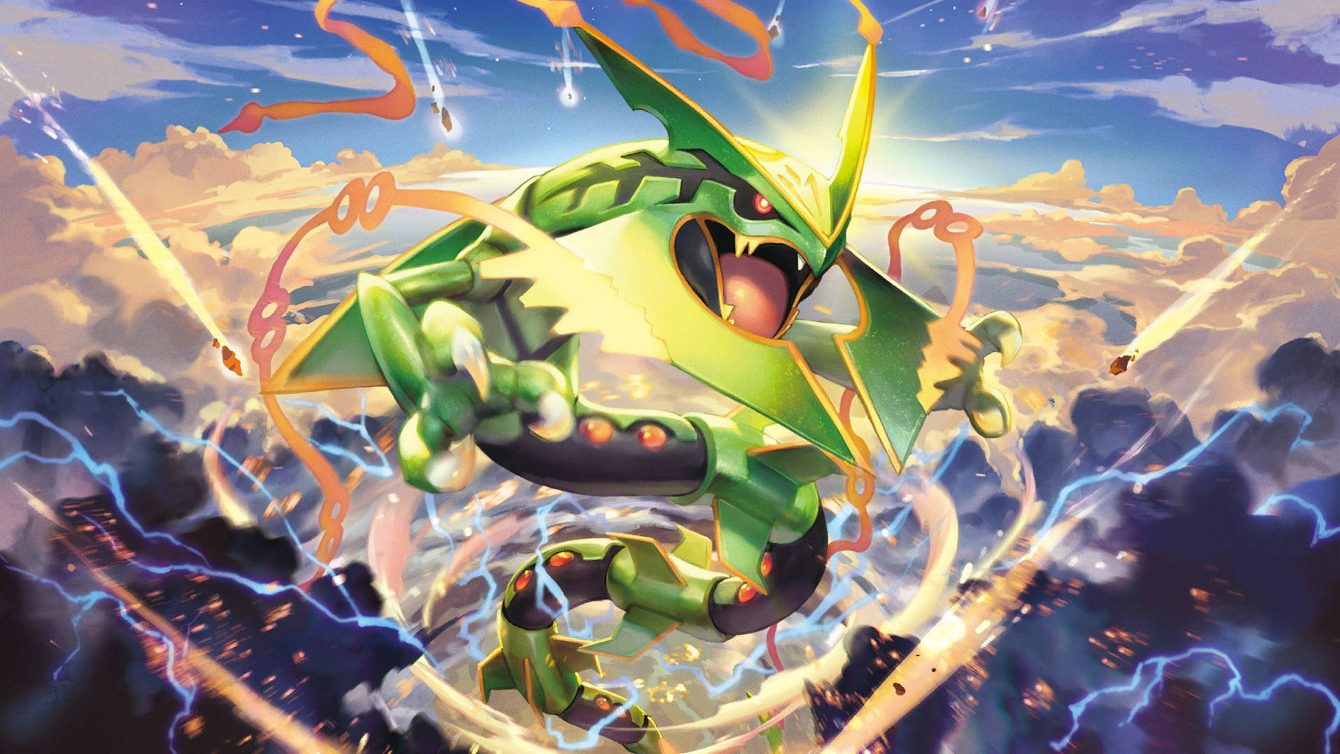 Shiny Rayquaza wallpaper by AUSTIZARD - Download on ZEDGE™