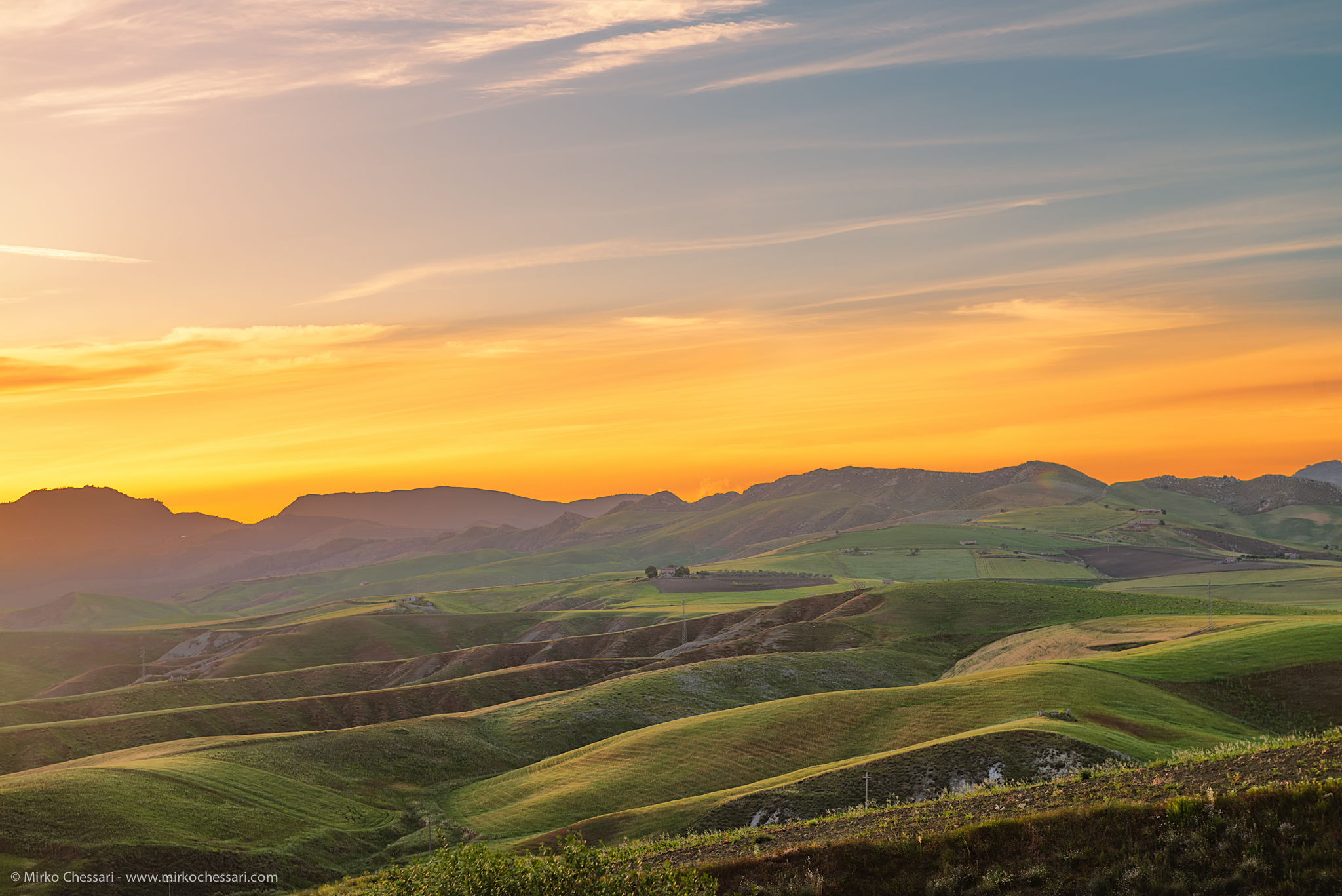 Wallpaper sunset italy mountains nature landscape tramonto hills orangesky sicily sicilia colline agira x