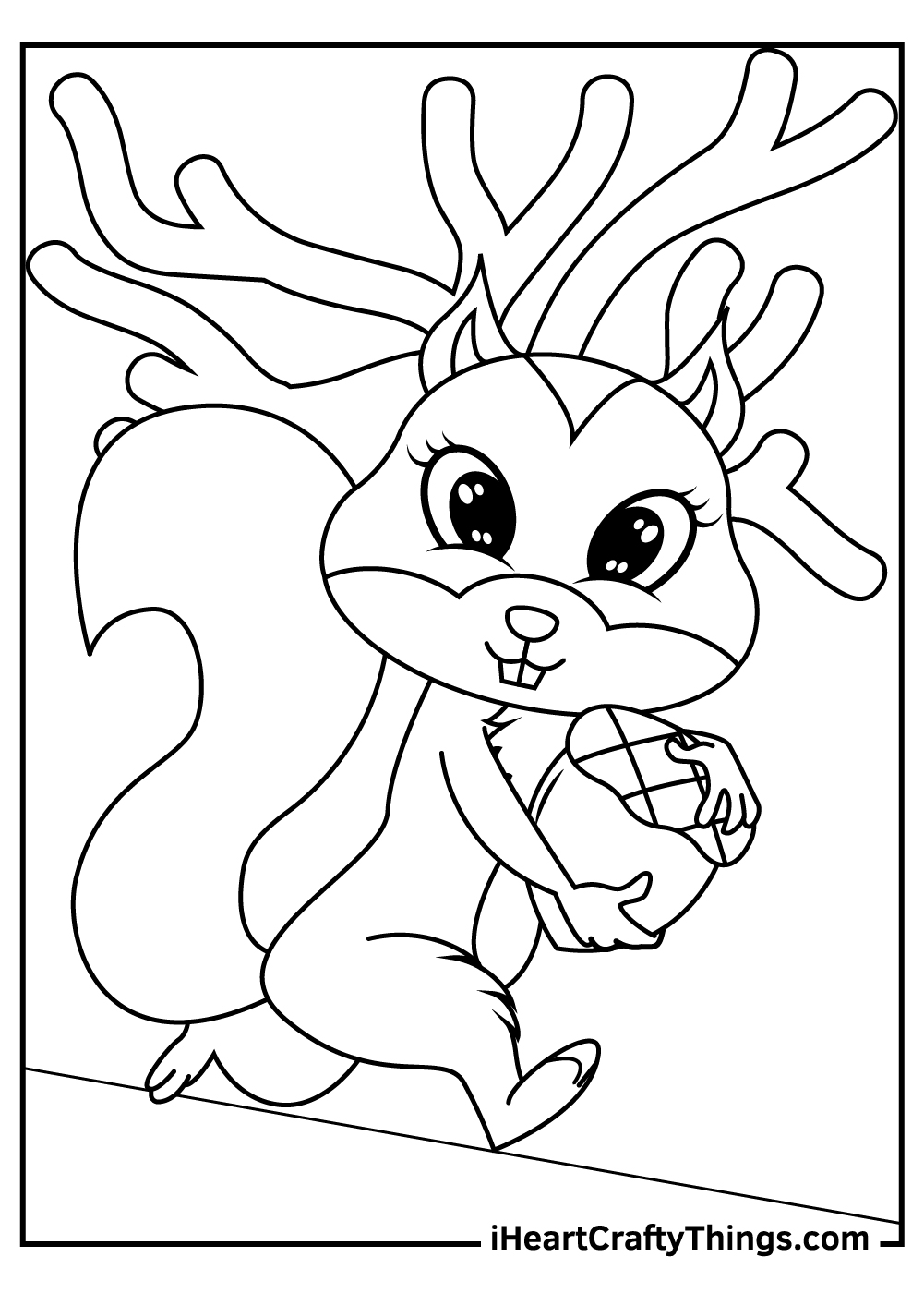 Simple animal coloring pages free printables