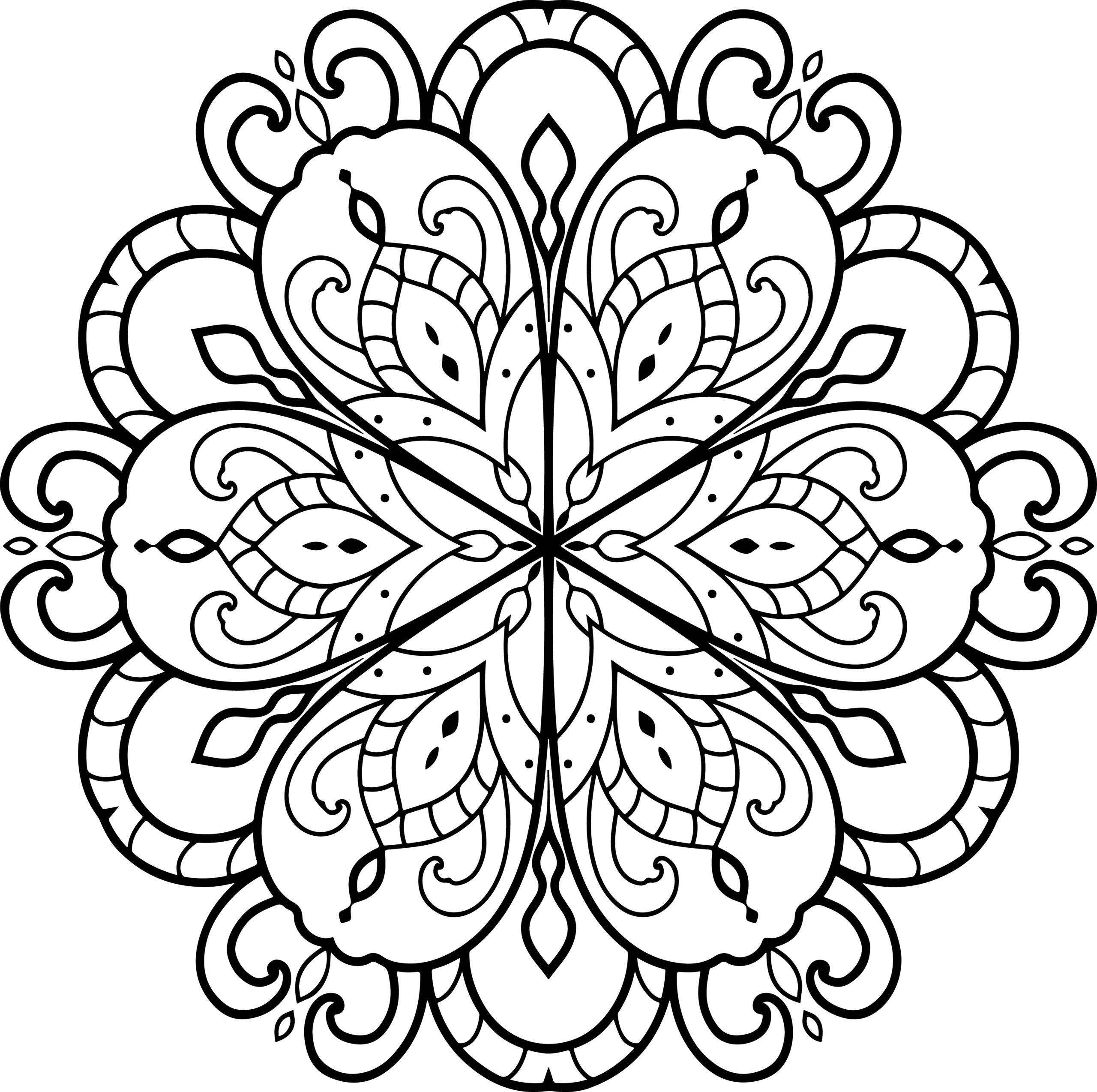 Simple mandalas coloring book with easy and simple mandala patterns for kids made by teachers