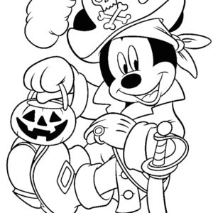Disney halloween coloring pages printable for free download