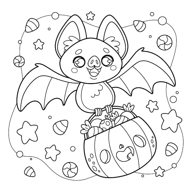 Halloween coloring pages images