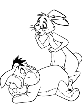 Pooh eeyore tigger coloring pages